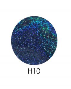 ADORE голограммный глиттер H10, 2,5 г (синий, голограмма)