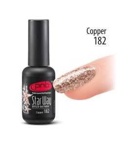 Гель-лак PNB «Star Way» 182 Copper 8 ml.