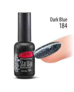 Гель-лак PNB «Star Way» 184 Dark Blue 8 ml.