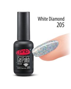 Гель-лак PNB White Diamond 205  8 ml.