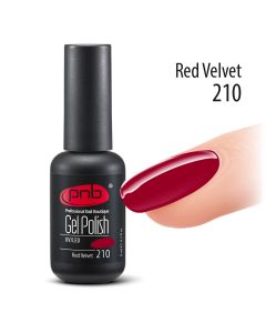 Гель-лак PNB  Red Velvet 210 8 ml.