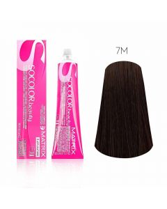 Крем-краска для волос Matrix Socolor Beauty -7M блондин мокка, 90мл