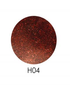 Голограммный глиттер ADORE H04, 2,5 г (коричневий, голограма)