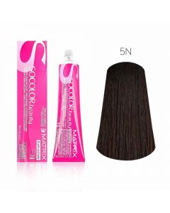 Крем-краска для волос Matrix Socolor Beauty-5N светлый шатен, 90 мл