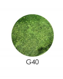 ADORE зеркальный глиттер G40, 2,5 г (салатовый)