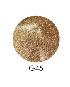 ADORE зеркальный глиттер G45, 2,5 г (приглушенное золото)
