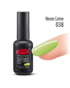 Гель-лак PNB 038 Neon Lime 8 ml.