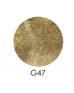 ADORE зеркальный глиттер G47, 2,5 г (бледное золото)