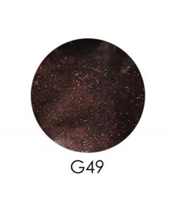 ADORE зеркальный глиттер G49, 2,5 г (темно-коричневый)