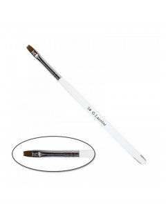 G.La color Кисть для наращивания, прямая, с прозрачной ручкой, искусственный ворс №5