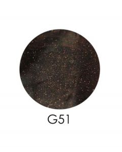 ADORE зеркальный глиттер G51, 2,5 г (черно-коричневый)