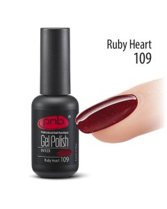 Гель-лак PNB 109 Ruby Heart 8 ml.