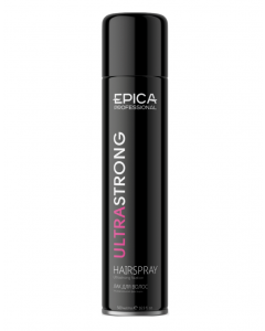 Лак для волос EPICA ультра сильной фиксации ULTRASTRONG, 500 мл