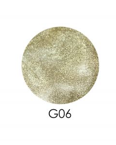 Дзеркальний глітер ADORE G06 2,5 г (біле золото)