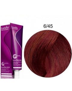 Стойкая крем-краска для волос Londa Professional 6/45 медно-красный темный блондин 60 мл