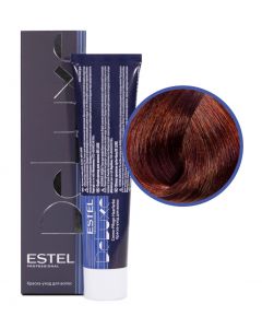 Краска для волос ESTEL De Luxe, основная палитра-6/50 Темно-русый красный для седины
