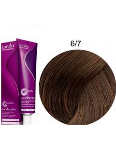 Стойкая крем-краска для волос Londa Professional 6/7 коричневый темный блондин 60 мл