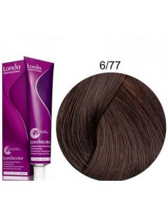 Стойкая крем-краска для волос Londa Professional 6/77 интенсивно-коричневый темный блондин 60 мл
