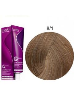 Стойкая крем-краска для волос Londa Professional 8/1 пепельный светлый блондин 60 мл