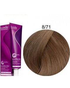Стойкая крем-краска для волос Londa Professional 8/71 коричнево-пепельный светлый блондин 60 мл