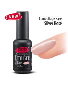 PNB Camouflage Base для гель-лака Silver Rose 8 ml.