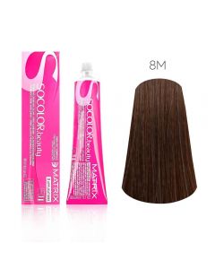 Крем-краска для волос Matrix Socolor Beauty - 8M светлый блондин мокка , 90мл