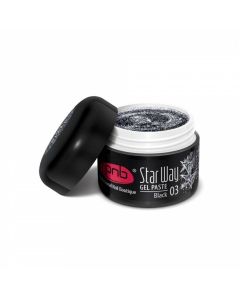 UV/LED Gel Paste PNB 03 «Star Way» Black 5 ml