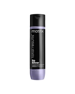 Кондиціонер для живлення та блиску волосся відтінків блонд Matrix Total Results So Silver Conditioner, 300 мл