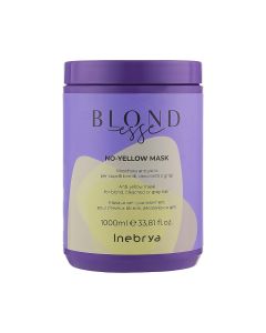 Маска для знебарвленого або сивого волосся Inebrya Blondesse No-Yellow Mask, 1000 мл