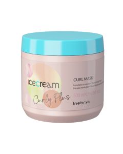 Маска для вьющихся волос и волос с химической завивкой Inebrya Ice Cream Curl Mask, 500 мл