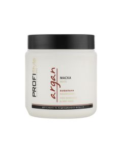 Маска живильна з маслом арганії для сухого та пошкодженого волосся Profistyle Argan Mask, 500 мл