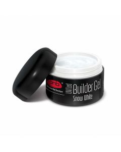 UV/LED Builder Gel Snow White 15 ml/ гель білосніжний білий 15 мл